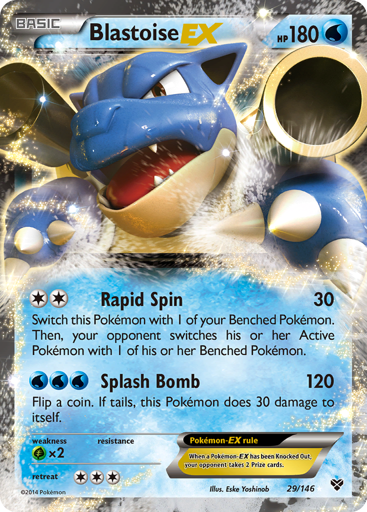 Blastoise EX (29/146) [XY: Base Set] | Game Haven TX