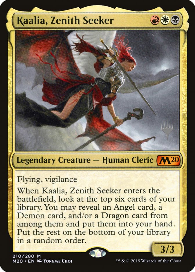 Kaalia, Zenith Seeker [Core Set 2020 Promos] | Game Haven TX