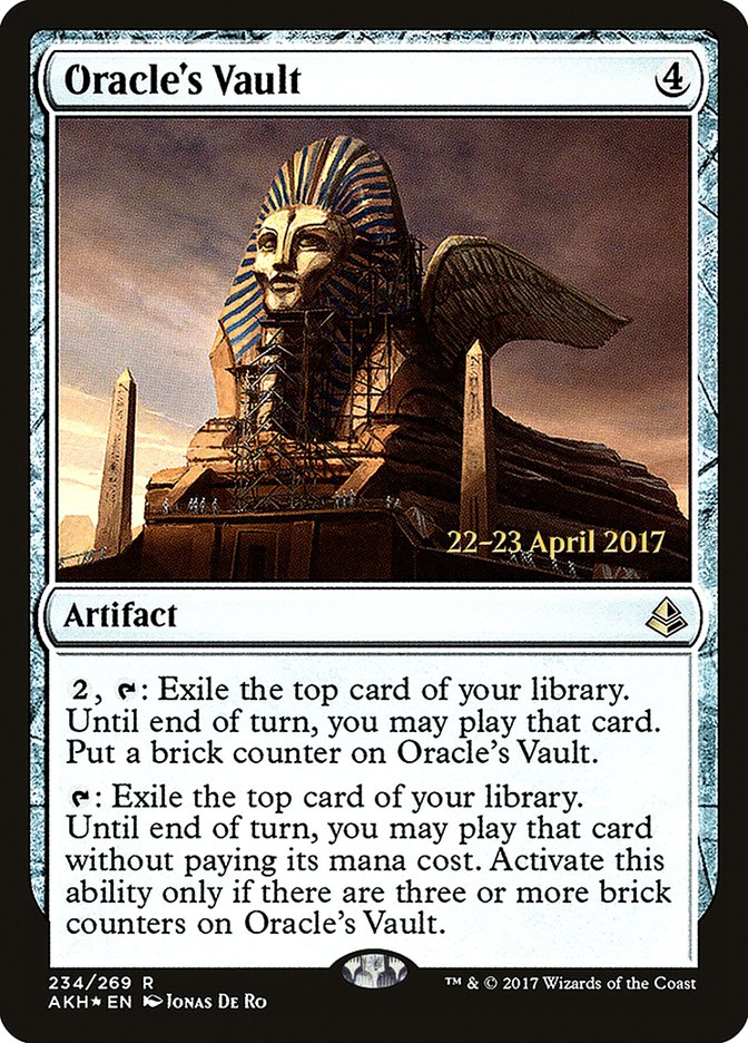 Oracle's Vault  [Amonkhet Prerelease Promos] | Game Haven TX