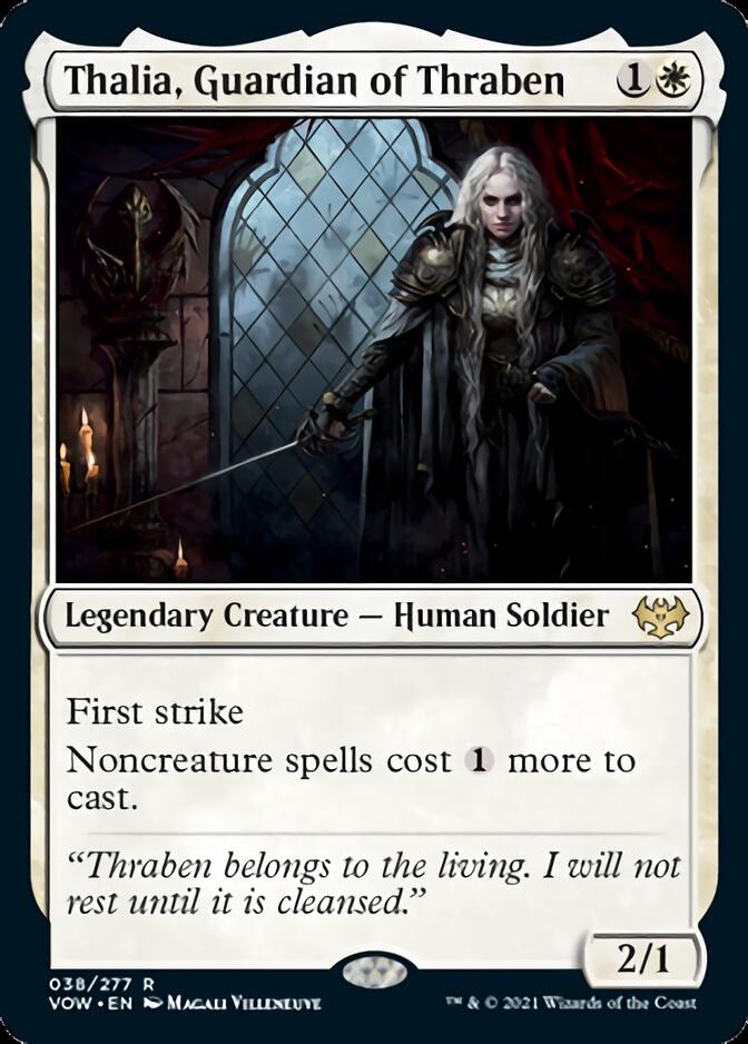 Thalia, Guardian of Thraben [Innistrad: Crimson Vow] | Game Haven TX