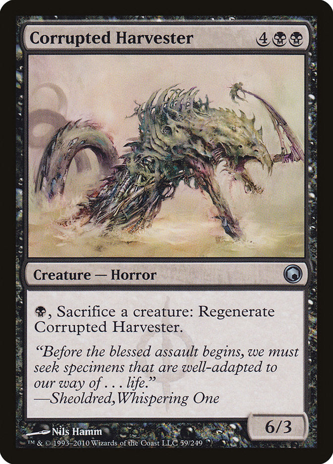 Corrupted Harvester [Scars of Mirrodin] | Game Haven TX