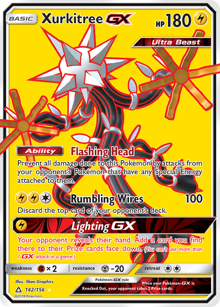 Xurkitree GX (142/156) [Sun & Moon: Ultra Prism] | Game Haven TX