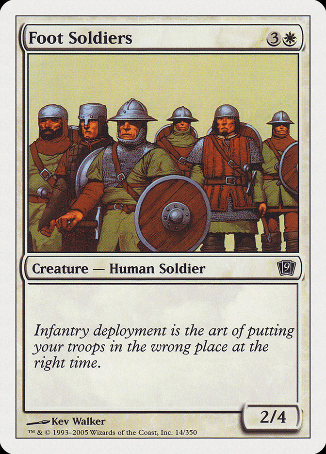 Foot Soldiers [Ninth Edition] | Game Haven TX