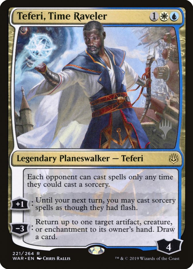 Teferi, Time Raveler [War of the Spark Promos] | Game Haven TX