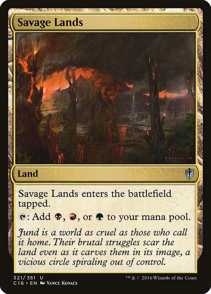 Savage Lands [Commander 2016] | Game Haven TX