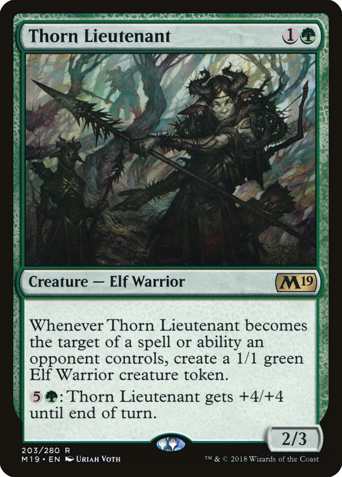 Thorn Lieutenant [Core Set 2019] | Game Haven TX