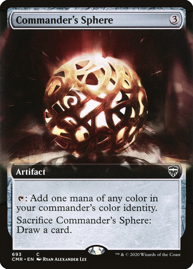 Commander's Sphere (Extended) [Commander Legends] | Game Haven TX