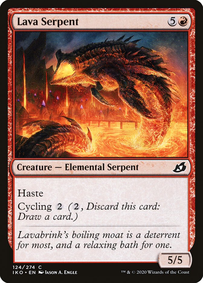 Lava Serpent [Ikoria: Lair of Behemoths] | Game Haven TX