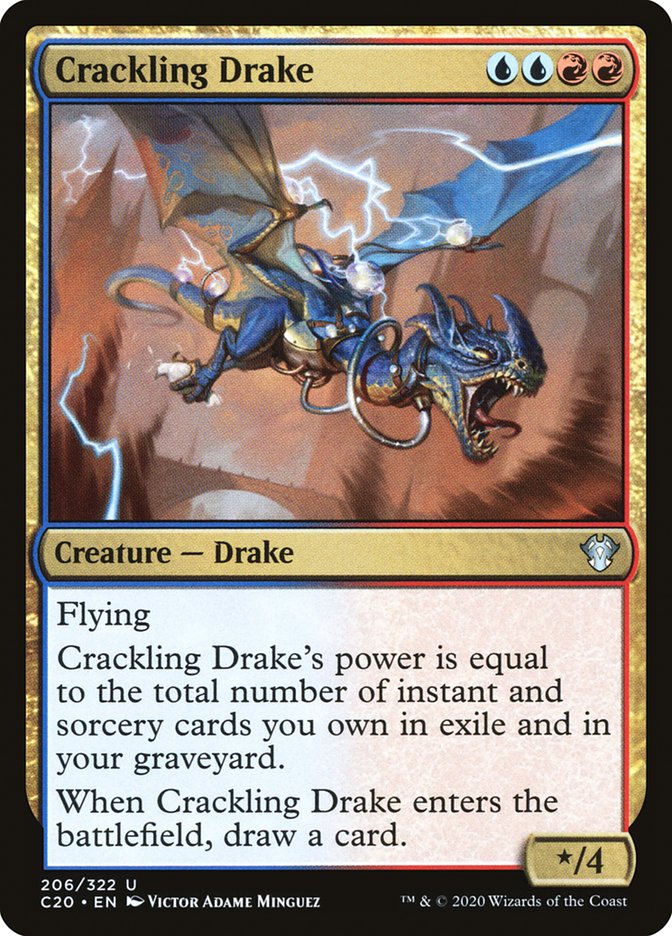 Crackling Drake [Commander 2020] | Game Haven TX