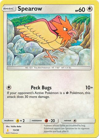 Spearow (13/30) [Sun & Moon: Trainer Kit - Alolan Raichu] | Game Haven TX