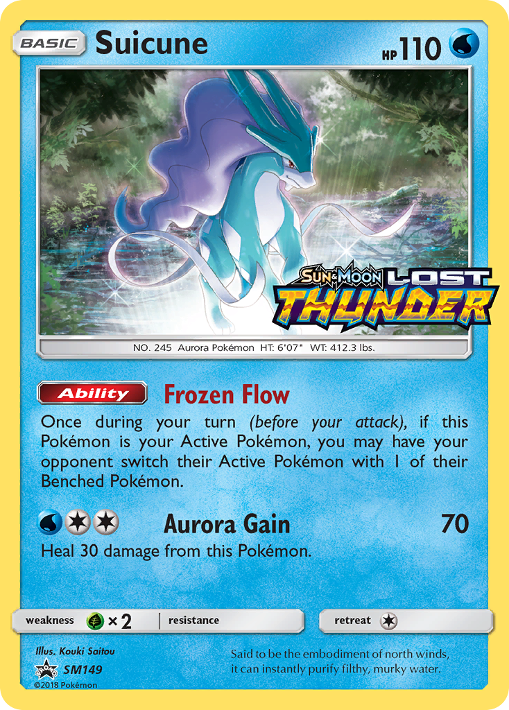 Suicune (SM149) [Sun & Moon: Black Star Promos] | Game Haven TX