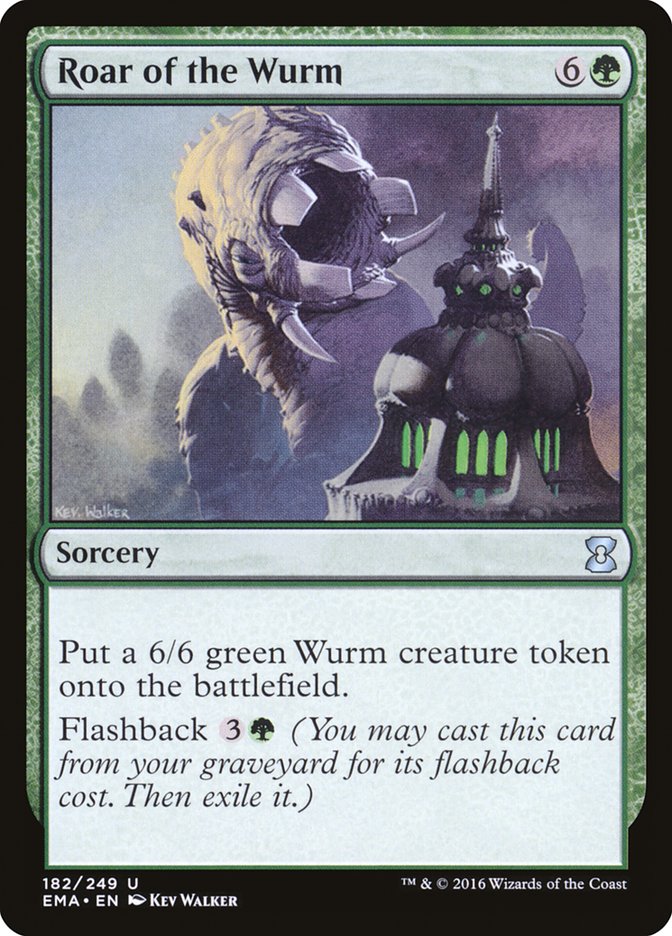 Roar of the Wurm [Eternal Masters] | Game Haven TX