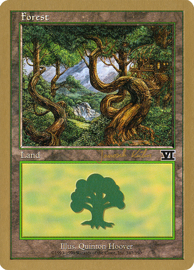 Forest (jk347) (Janosch Kuhn) [World Championship Decks 2000] | Game Haven TX