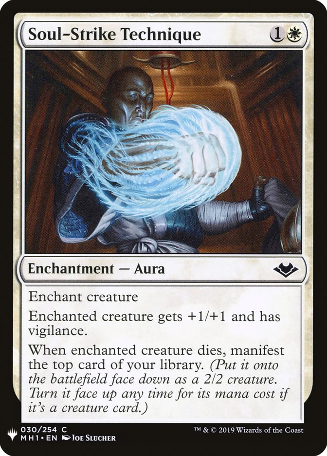Soul-Strike Technique [Mystery Booster] | Game Haven TX