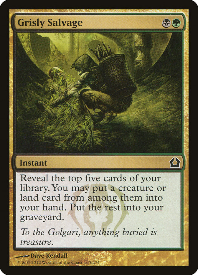 Grisly Salvage [Return to Ravnica] | Game Haven TX