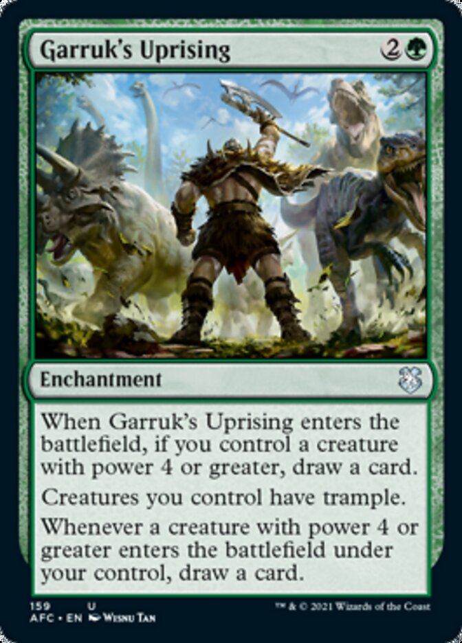 Garruk's Uprising [Dungeons & Dragons: Adventures in the Forgotten Realms Commander] | Game Haven TX