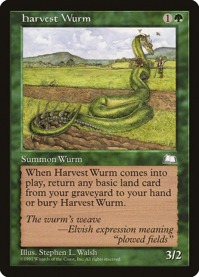 Harvest Wurm [Weatherlight] | Game Haven TX