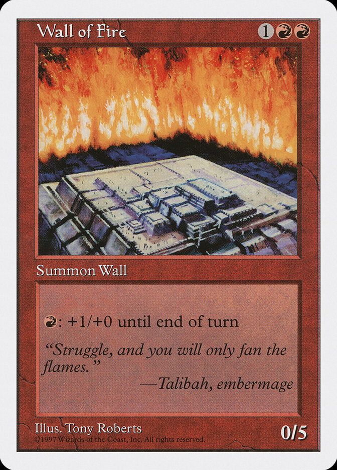 Wall of Fire [Fifth Edition] | Game Haven TX