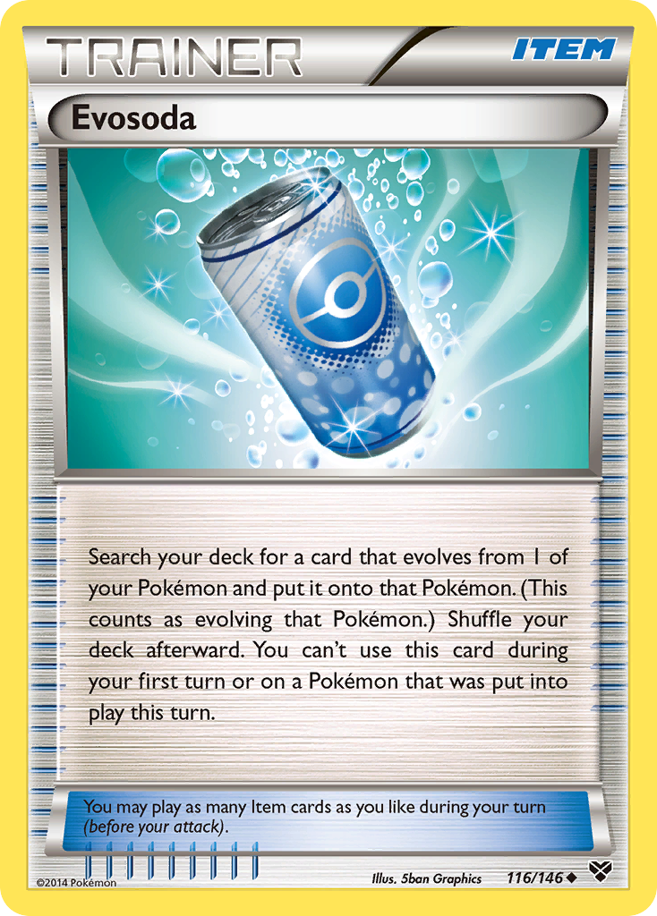 Evosoda (116/146) [XY: Base Set] | Game Haven TX