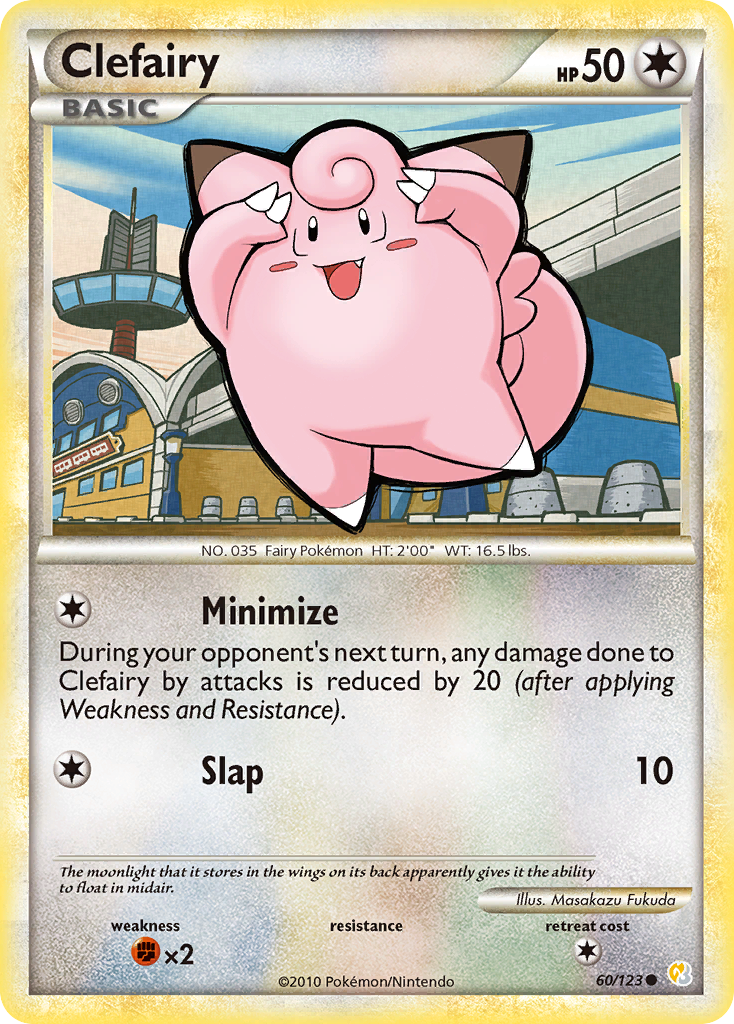 Clefairy (60/123) [HeartGold & SoulSilver: Base Set] | Game Haven TX
