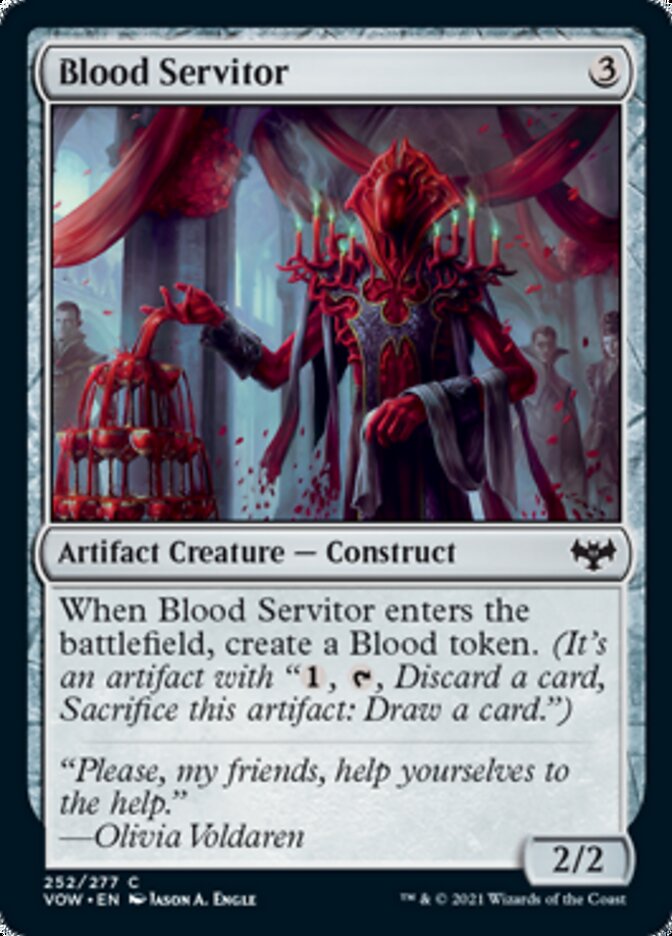 Blood Servitor [Innistrad: Crimson Vow] | Game Haven TX