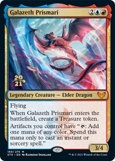 Galazeth Prismari (Prerelease) [Strixhaven: School of Mages Prerelease Promos] | Game Haven TX