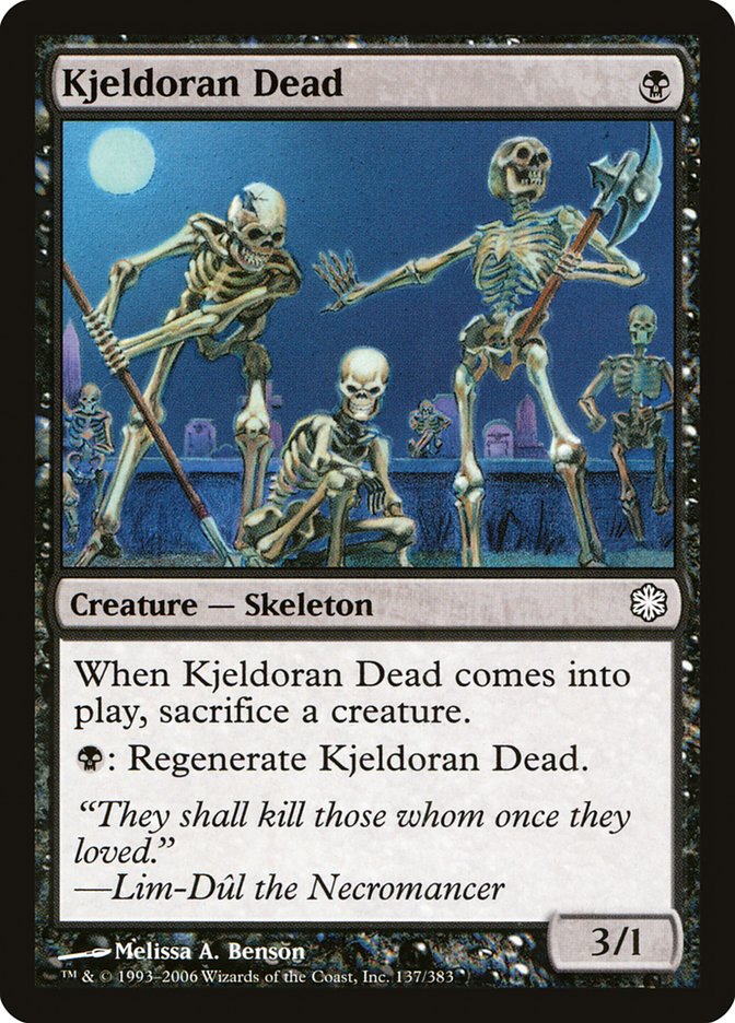 Kjeldoran Dead [Coldsnap Theme Decks] | Game Haven TX