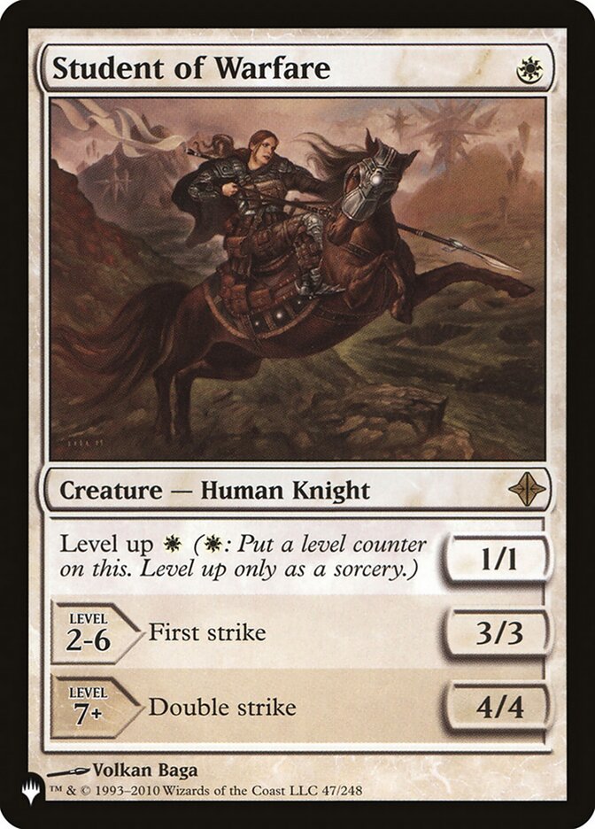 Student of Warfare [The List] | Game Haven TX