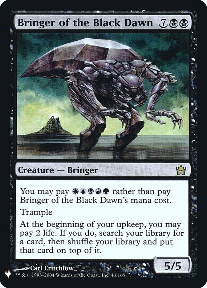 Bringer of the Black Dawn [Mystery Booster] | Game Haven TX