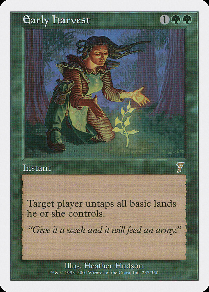 Early Harvest [Seventh Edition] | Game Haven TX