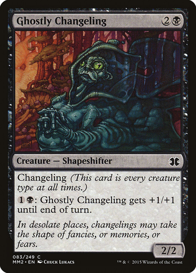 Ghostly Changeling [Modern Masters 2015] | Game Haven TX