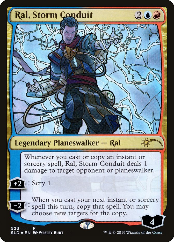 Ral, Storm Conduit (Stained Glass) [Secret Lair Drop Promos] | Game Haven TX