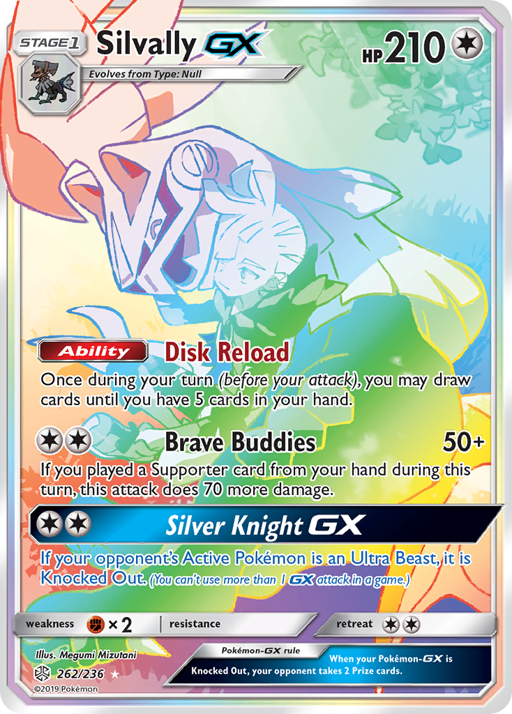 Silvally GX (262/236) [Sun & Moon: Cosmic Eclipse] | Game Haven TX