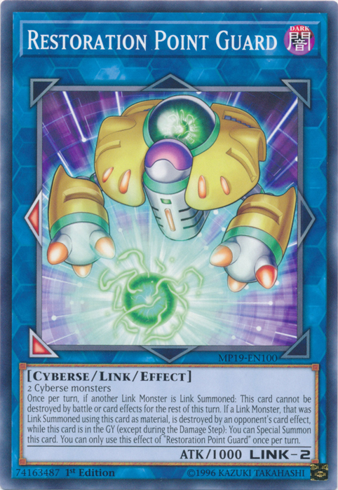 Restoration Point Guard [MP19-EN100] Common | Game Haven TX