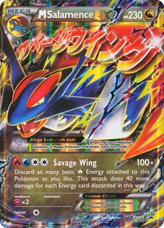 M Salamence EX (XY171) (Jumbo Card) [XY: Black Star Promos] | Game Haven TX
