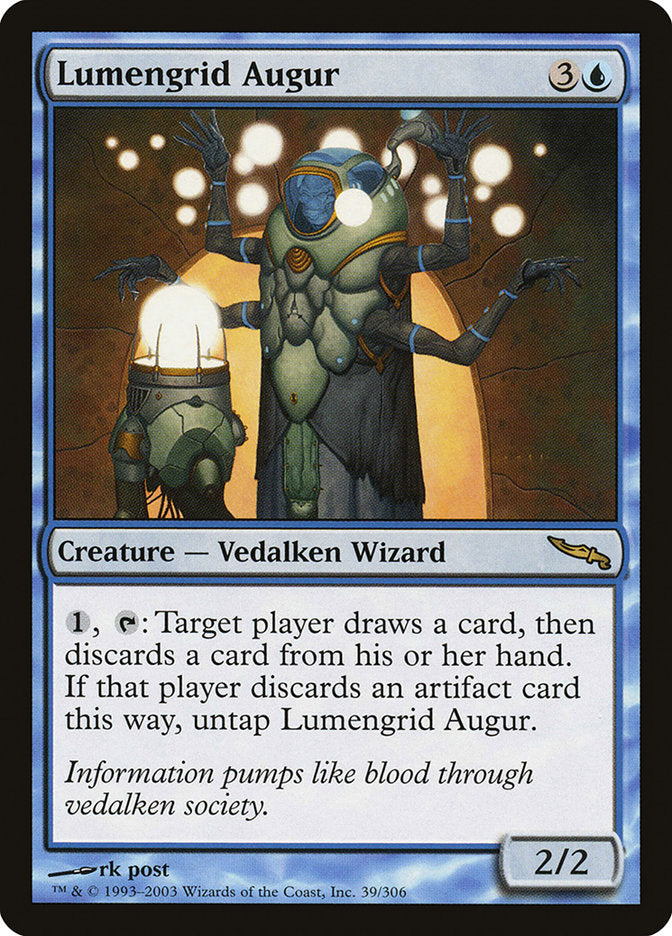 Lumengrid Augur [Mirrodin] | Game Haven TX