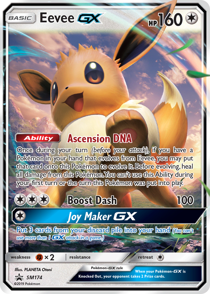 Eevee GX (SM174) [Sun & Moon: Black Star Promos] | Game Haven TX