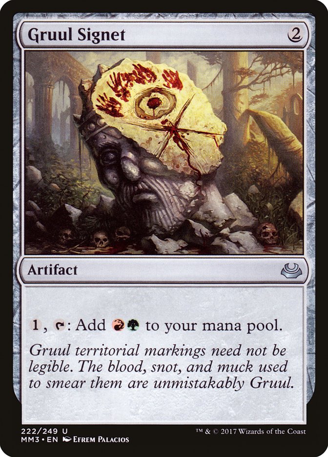 Gruul Signet [Modern Masters 2017] | Game Haven TX