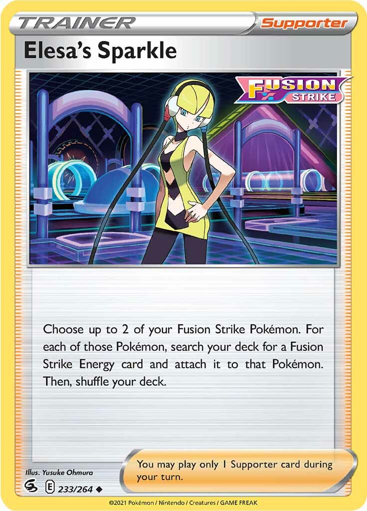 Elesa's Sparkle (233/264) [Sword & Shield: Fusion Strike] | Game Haven TX