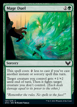 Mage Duel [Strixhaven: School of Mages] | Game Haven TX