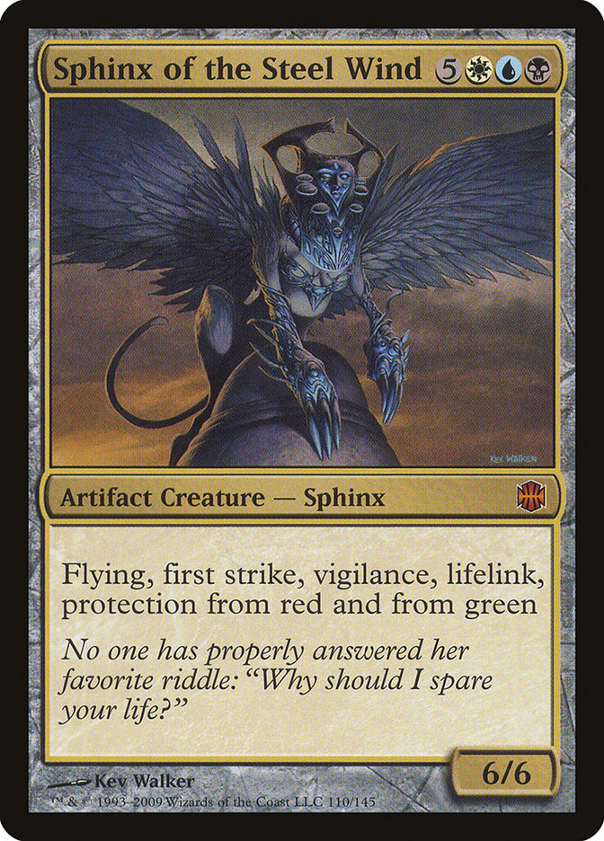 Sphinx of the Steel Wind [Alara Reborn] | Game Haven TX