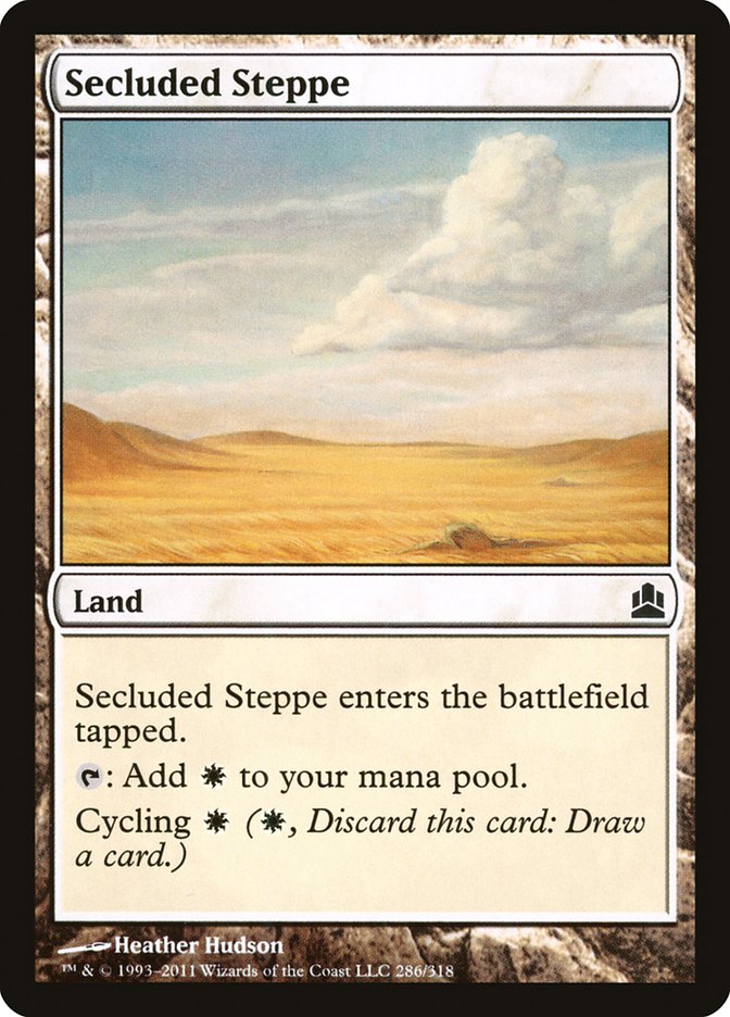 Secluded Steppe [Commander 2011] | Game Haven TX