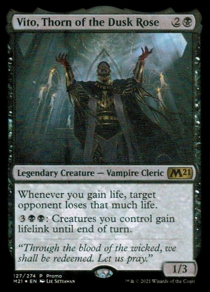 Vito, Thorn of the Dusk Rose [Resale Promos] | Game Haven TX