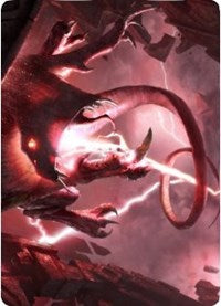 Thundering Rebuke Art Card [Zendikar Rising Art Series] | Game Haven TX