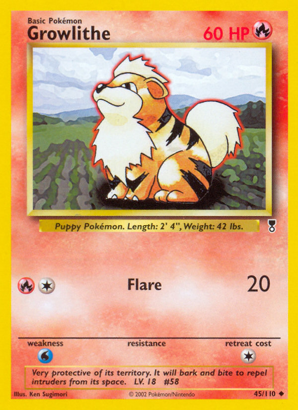 Growlithe (45/110) [Legendary Collection] | Game Haven TX