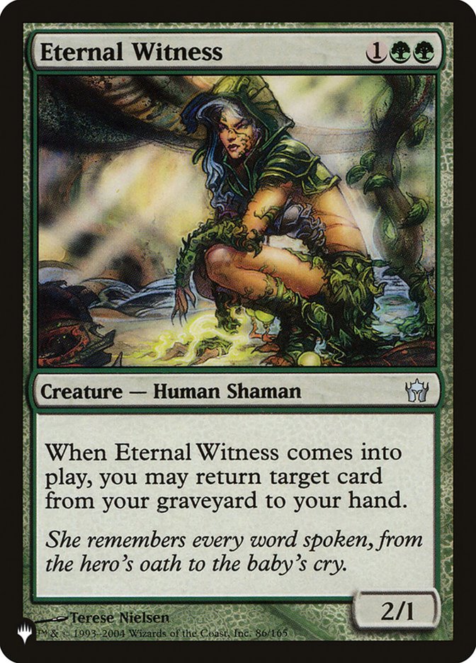 Eternal Witness [The List] | Game Haven TX