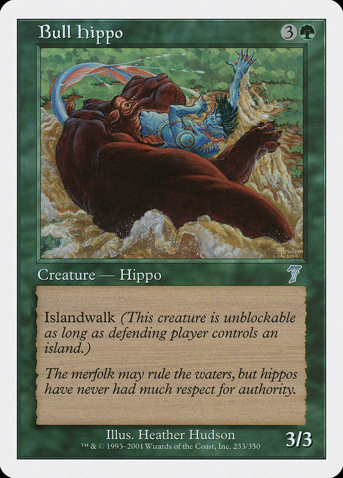 Bull Hippo [Seventh Edition] | Game Haven TX