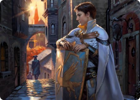 Dennick, Pious Apprentice Art Card [Innistrad: Midnight Hunt Art Series] | Game Haven TX