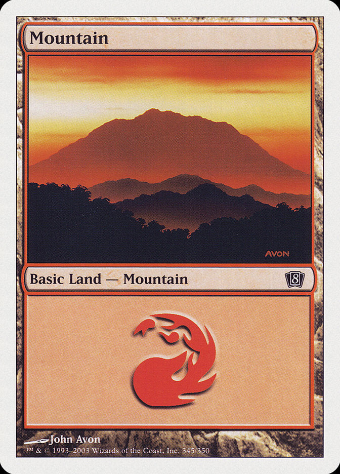 Mountain [Eighth Edition] | Game Haven TX