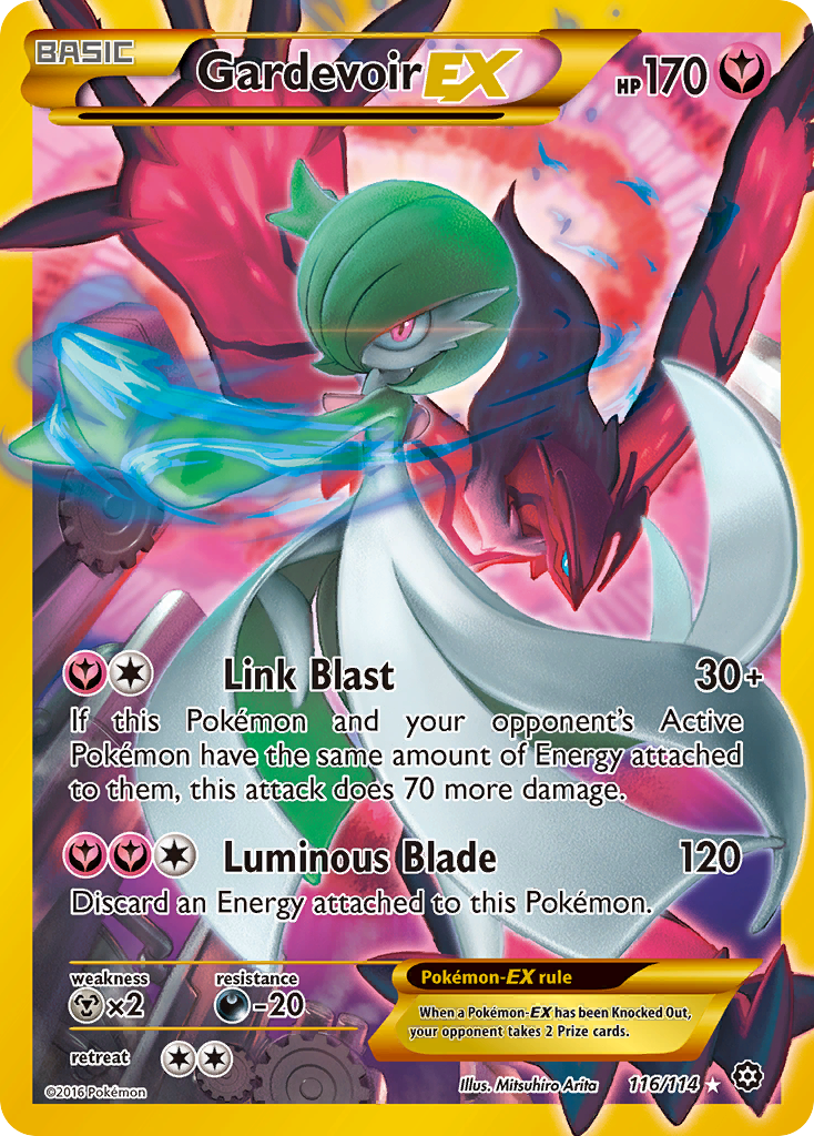 Gardevoir EX (116/114) [XY: Steam Siege] | Game Haven TX